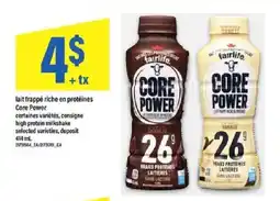 Maxi fairlife core power offer
