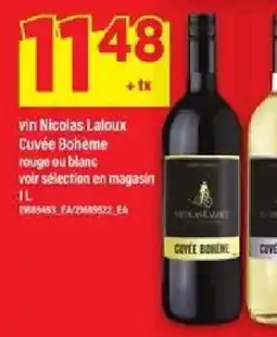 Maxi vin Nicolas Laloux Cuvée Bohème offer
