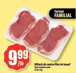 Bonanza Bifteck de contre-filet de boeuf offer