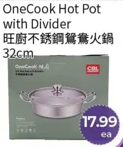 FreshWay Foodmart OneCook Hot Pot with Divider offer