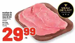 Metro Veau de lait escalope de cuisseau de veau de lait offer