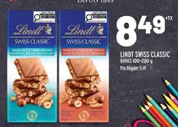 Metro Lindt swiss classic bars offer