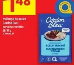 Maxi Cordon Bleu bceuf haché hamburger steak offer