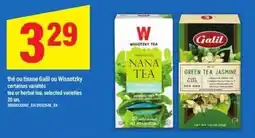 Maxi Galil or Wissotzky tea offer