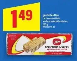 Maxi Man delicious wafers with chocolate flavor offer