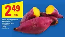 Maxi Japanese sweet yams offer