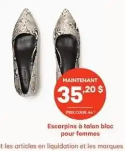 Maxi Escarpins à talon bloc pour femmes offer