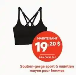 Maxi Soutien-gorge sport à maintien moyen pour femmes offer