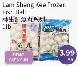 FreshWay Foodmart Lam Sheng Kee Frozen Fish Ball offer