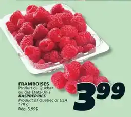 IGA Raspberries offer