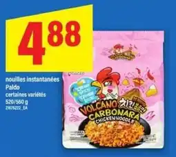 Maxi Paldo nouilles instantanées offer