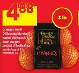 Maxi Farmer's Market Delices oranges offer