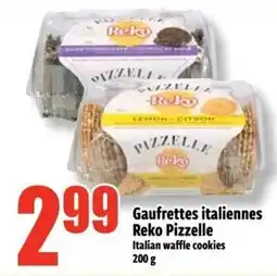 Bonanza Reko pizzelle offer