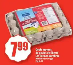 Bonanza Les Fermes Burnbrae oeufs moyens de poules en liberté offer