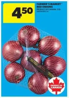 Real Canadian Superstore Farmer's Market Red Onions offer