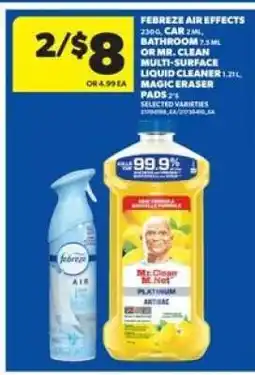 Real Canadian Superstore Febreze Air Effects or Mr. Clean Multi-Surface Liquid Cleaner offer