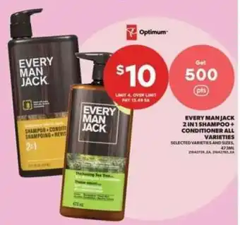 Real Canadian Superstore Every Man Jack 2 in 1 Shampoo + Conditioner offer