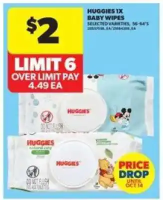 Real Canadian Superstore Huggies 1x Baby Wipes offer