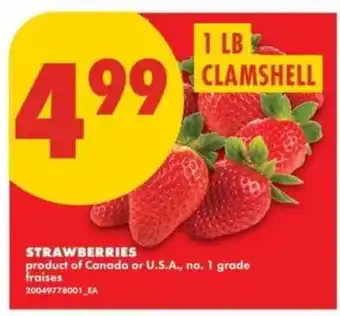 No Frills Strawberries offer