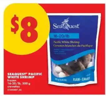 No Frills Seaquest Pacific White Shrimp offer