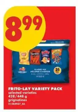 No Frills Frito-Lay Variety Pack offer