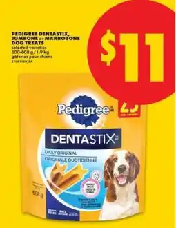 No Frills Pedigree Dentastix, Jumbone or Marrobone Dog Treats offer