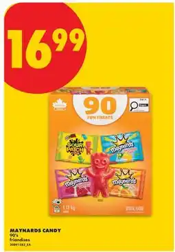 No Frills MAYNARDS CANDY, 90's offer