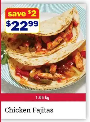 M & M Food Market Chicken Fajitas offer