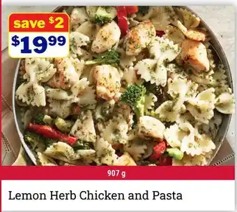 M & M Food Market Lemon Herb Chicken and Pasta offer
