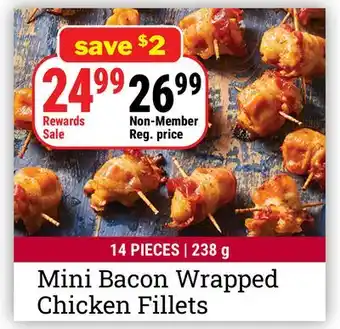 M & M Food Market Mini Bacon Wrapped Chicken Fillets offer