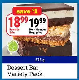 M & M Food Market Dessert Bar Variety Pack offer
