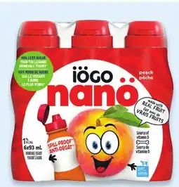 Walmart iögo nanö drinkable yogurt 6-pack offer