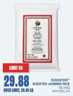 Wholesale Club Rooster scented jasmine rice offer