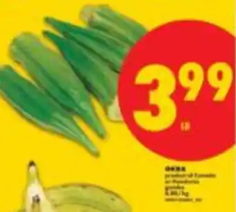 No Frills Okra offer