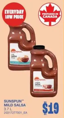 Wholesale Club Sunsun mild salsa offer
