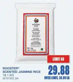 Wholesale Club Rooster scented jasmine rice offer