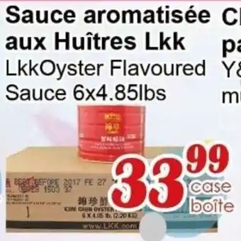 Lkk oyster flavoured sauce