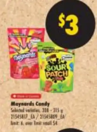 No Frills Maynards Candy offer