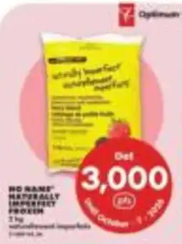 No Frills No Name naturally imperfect frozen offer