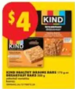 No Frills Kind healthy grains bars offer