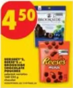 No Frills hersey's hershey's chocolate pouches offer