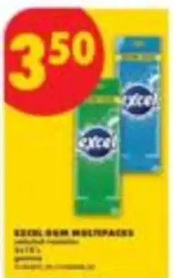 No Frills excel 60m multipacks offer