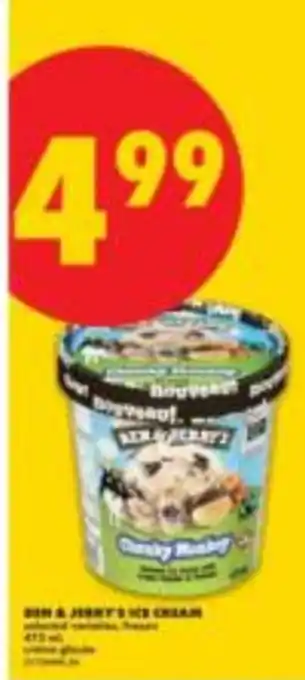 No Frills Ben & Jerry's ice cream offer