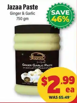 Iqbal Foods Jazaa paste ginger & garlic offer