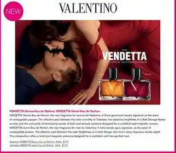 Shoppers Drug Mart VENDETTA Donna Eau de Parfum offer