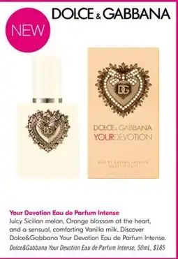 Shoppers Drug Mart DOLCE&GABBANA Your Devotion Eau de Parfum Intense offer