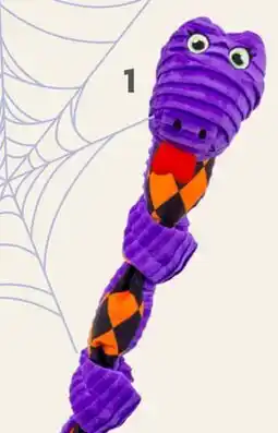 Petvalu KONG Knotted Purple Snake offer