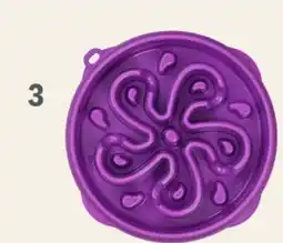 Petvalu Outward Hound Slo-Bowl Mini Flower Purple Slow Feeder - Large offer