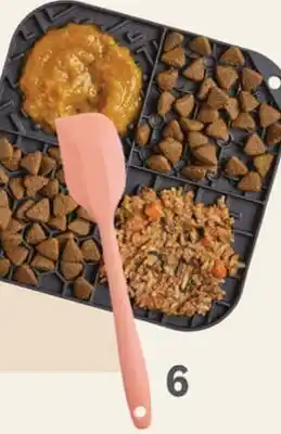 Petvalu Essentials Charcoal Lick Mat with Spatula offer