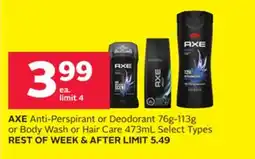 Rexall Anti-Perspirant or Deodorant 76g-113g or Body Wash or Hair Care 473mL offer